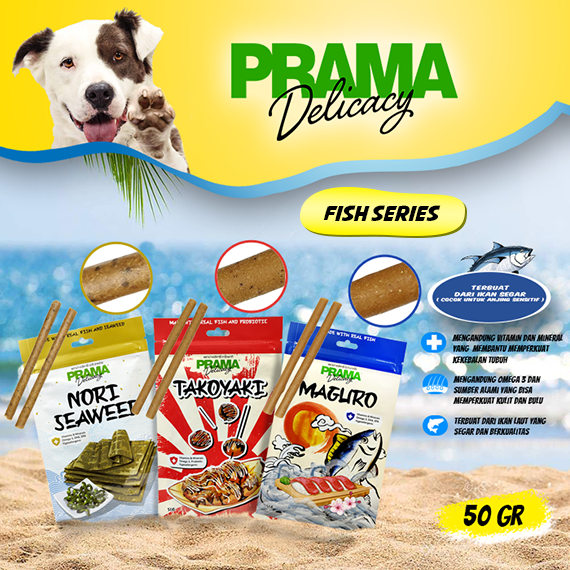 Prama Fish Series Snack - Treats